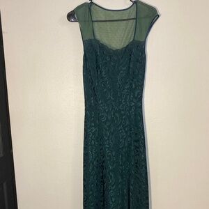 90s vintage Victoria's Secret sheer top lounge maxi dress slip